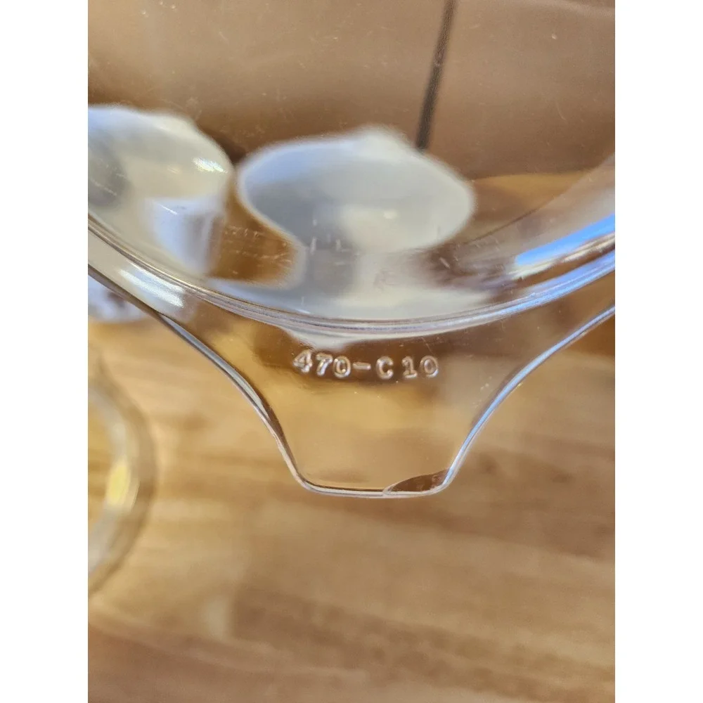 Vtg Set of 6 Pyrex Early American Covered Nesting Casserole Dishes with Lids